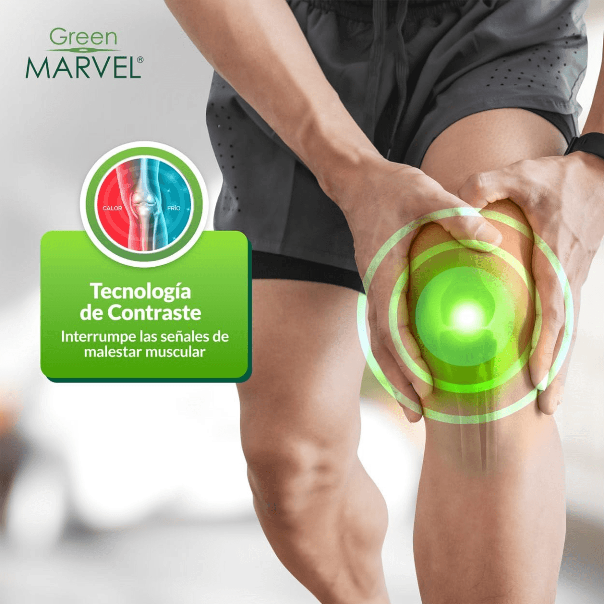 Green Marvel Bálsamo corporal Alivia dolor muscular