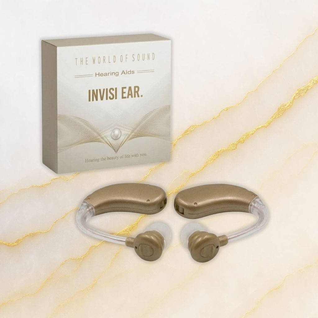 Invisi Ear - Amplificador de sonido Digital recargable (Set x 2)