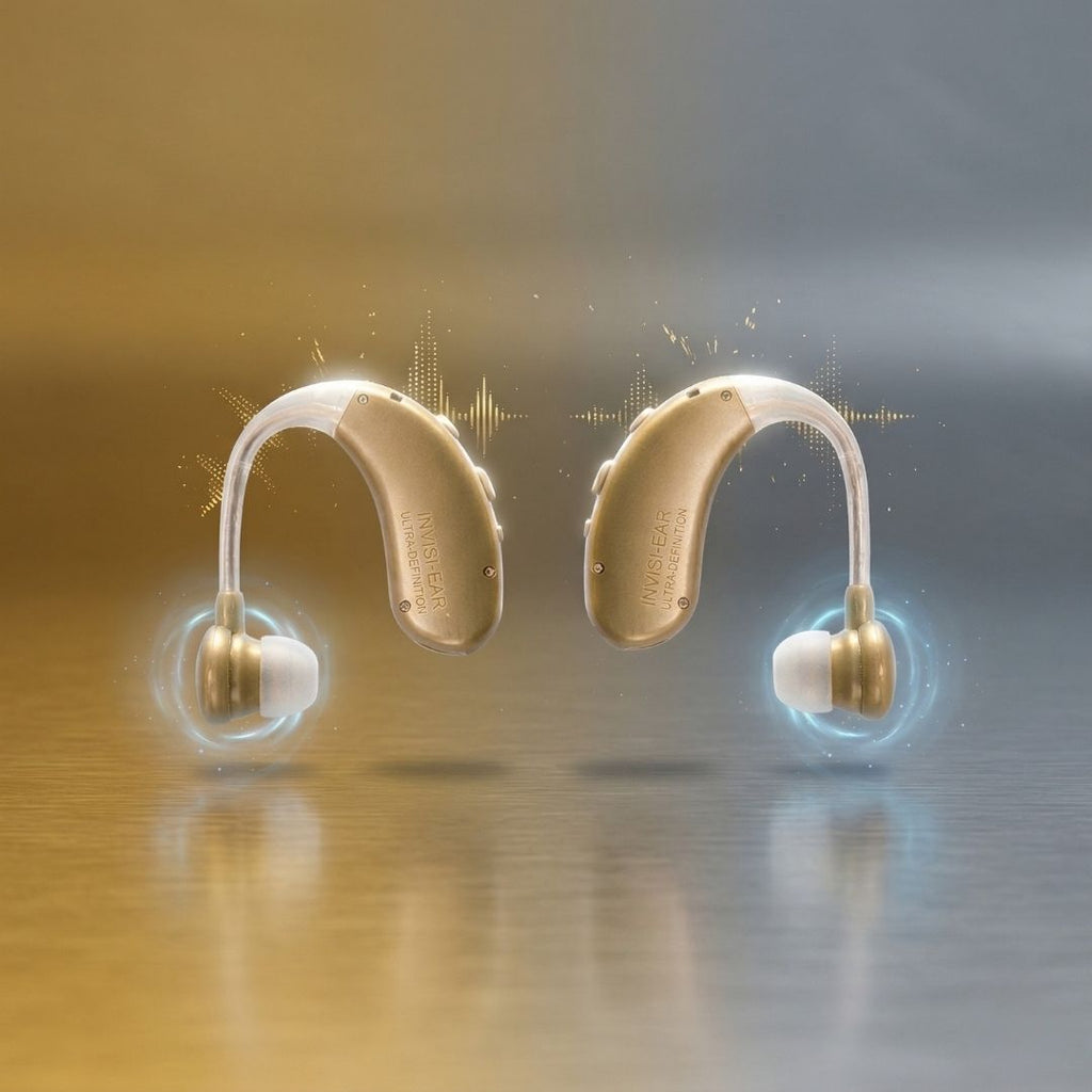 Invisi Ear - Amplificador de sonido Digital recargable (Set x 2)